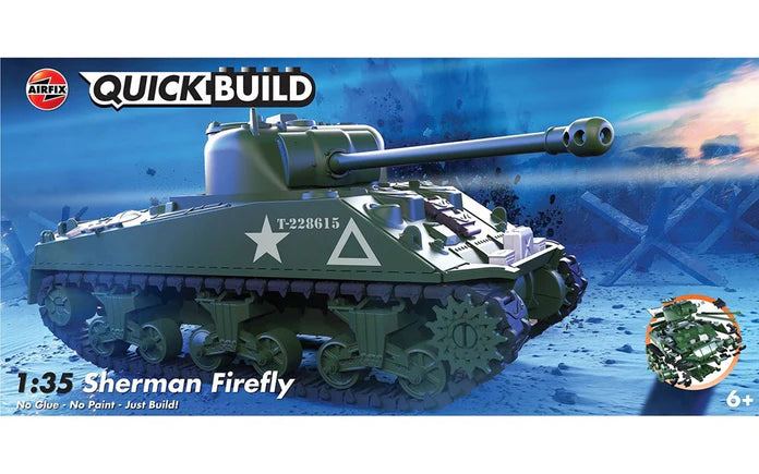 Airfix 1/35 Quickbuild Sherman Firefly