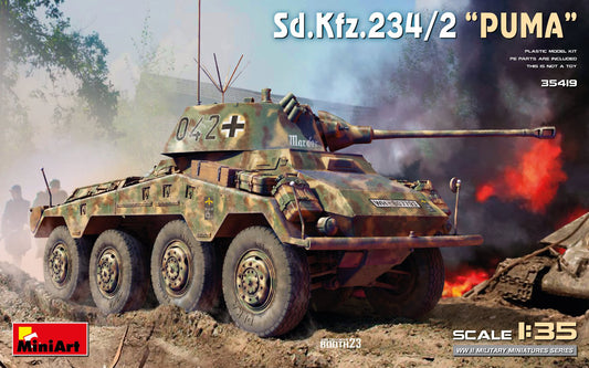 Miniart 1/35 Sd.Kfz.234/2 Puma box art