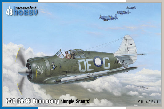 Special Hobby 1/48 CAC CA-19 Boomerang Jungle Scouts box art