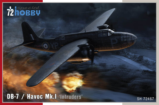 Special Hobby  1/72 DB-7 Havoc Mk.I 'Intruders' box art