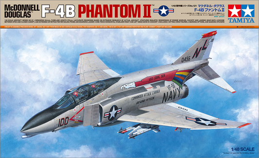 Tamiya 1/48 McDonnell Douglas F-4B Phantom II box art