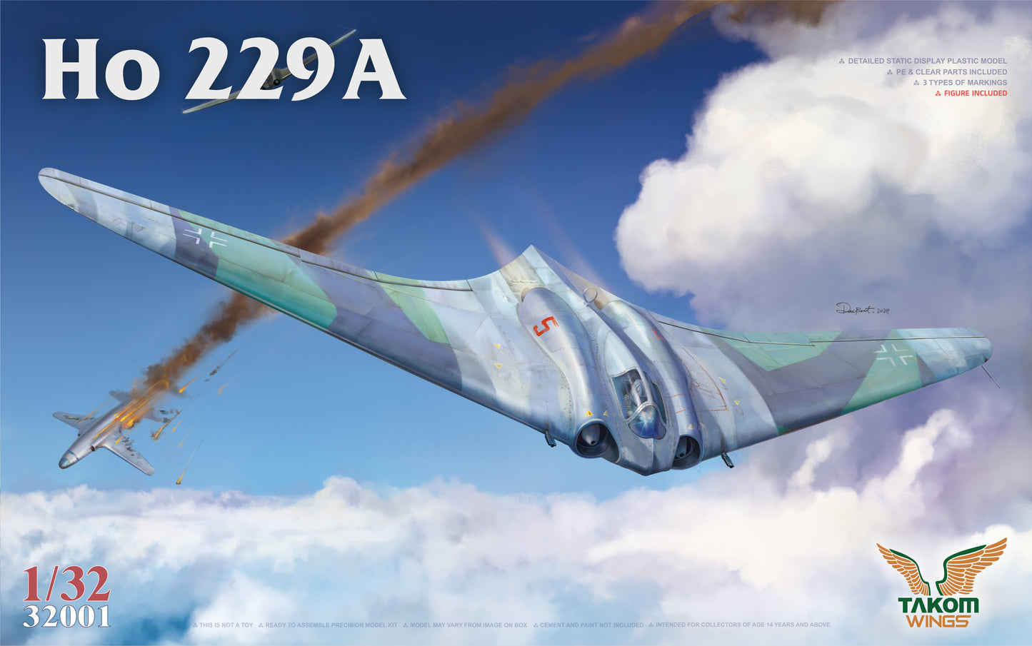 Takom Wings 1/32 Horten Ho 229A (In Stock June)