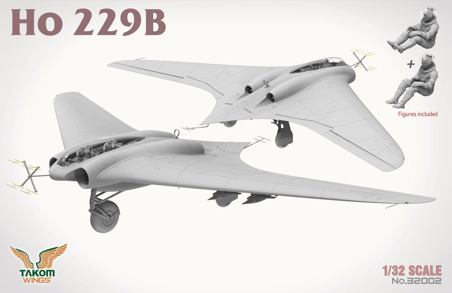 Takom Wings 1/32 Horten Ho 229B (In Stock June)