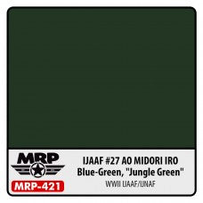 MRP-421 IJAAF #27 Ao Midori Iro (Blue Green, "Jungle Green")