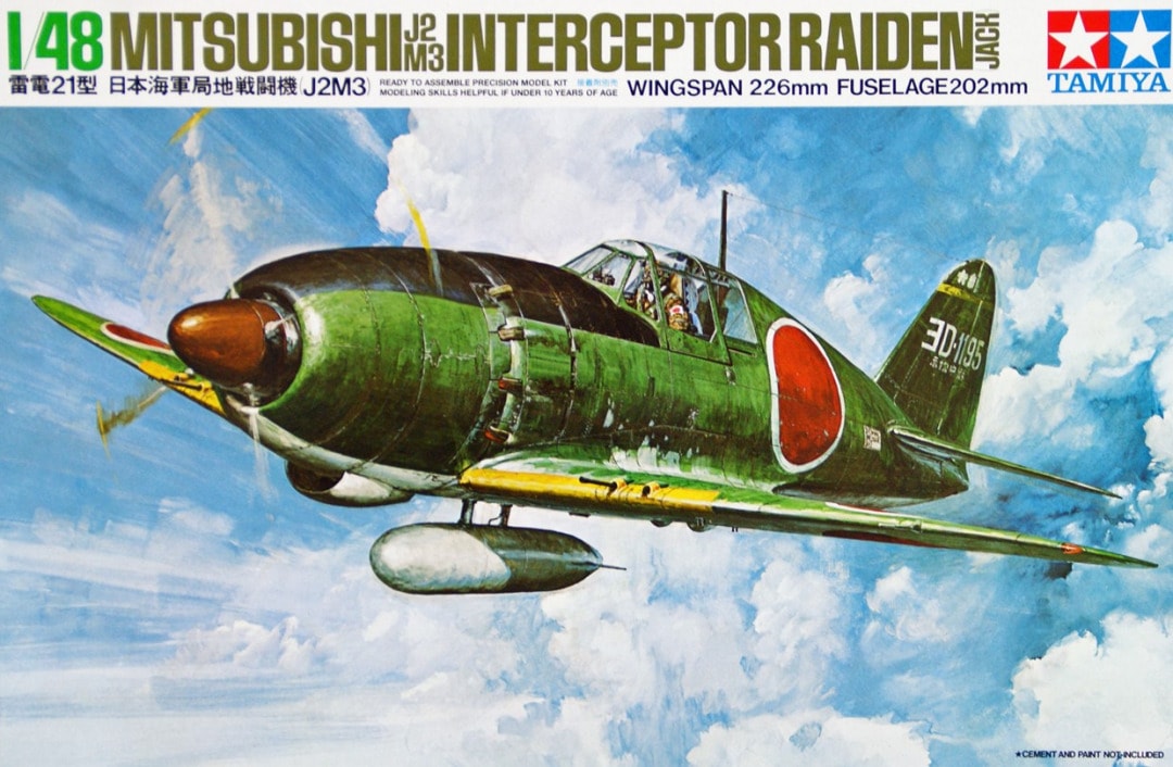 Tamiya Raiden A New Life for a Classic Kit: Upgrading the 1/48 Tamiya J2M3 Raiden wi ...