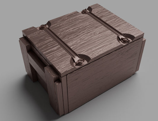 New 3D-Printed Ammo Crates in Development: US .50/.45 Cal & British B167