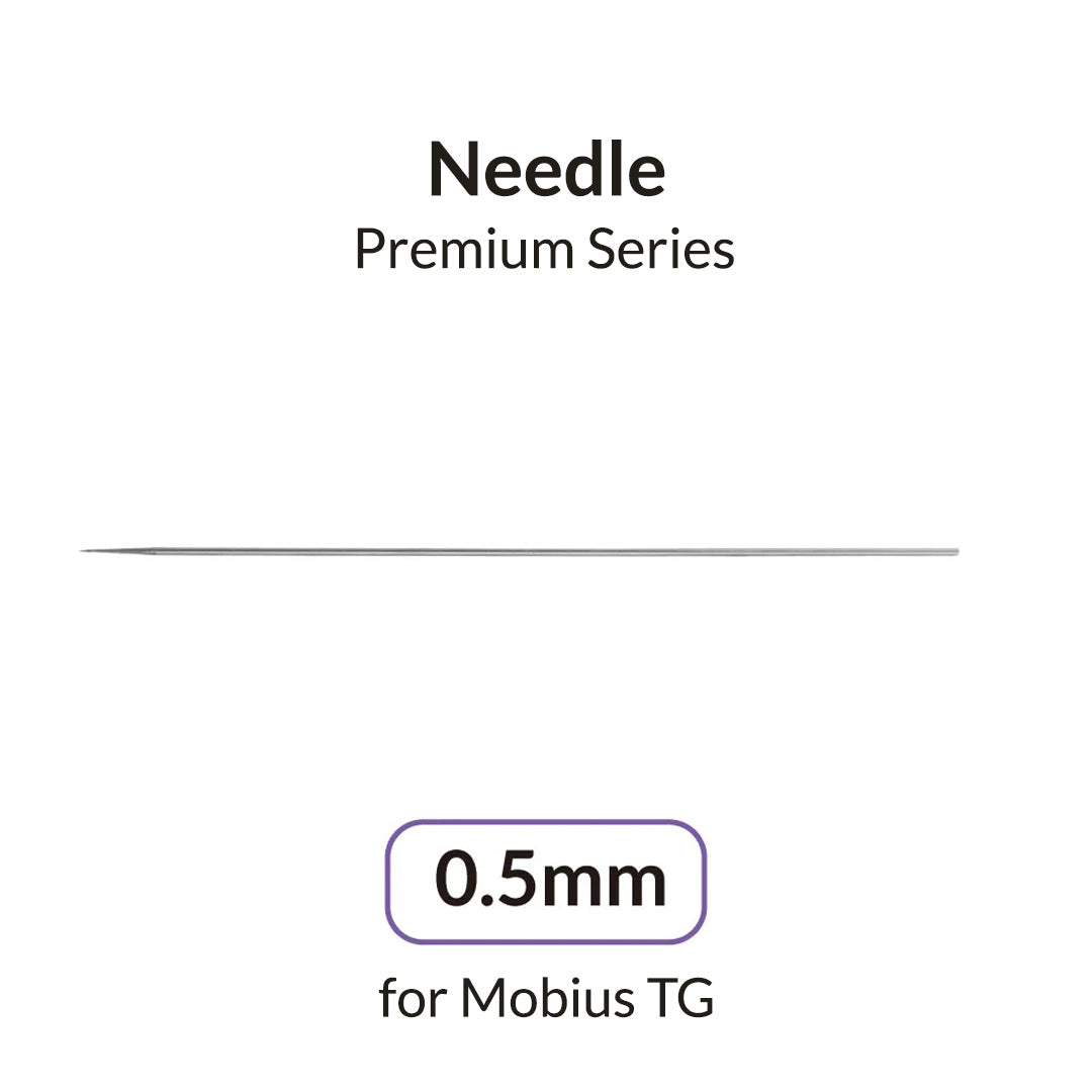 Gaahleri 0.5 mm Airbrush Needle for Mobius TG – precision stainless-steel replacement needle for Gaahleri Mobius TG airbrush.