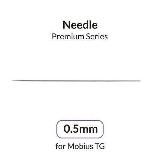 Gaahleri 0.5 mm Airbrush Needle for Mobius TG – precision stainless-steel replacement needle for Gaahleri Mobius TG airbrush.