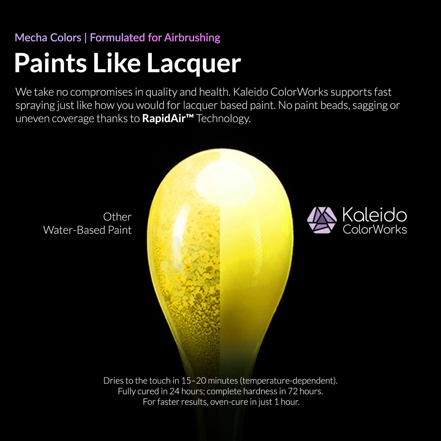 Kaleido Colorworks K108 Titanium Slate 20 ml – Water-Based Acrylic Airbrush Paint