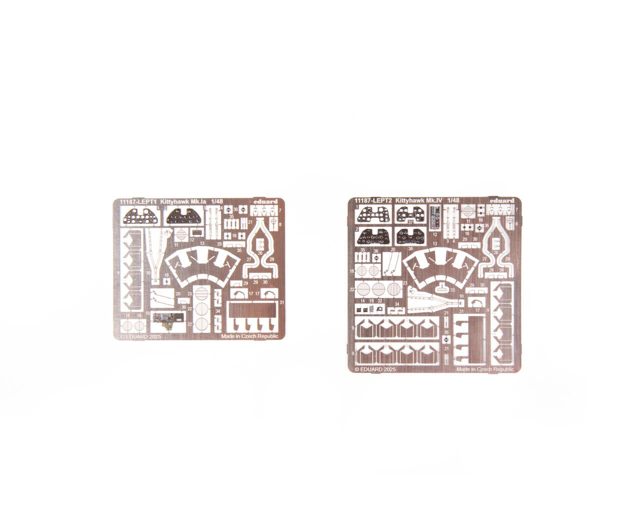 Eduard 1/48 Kittyhawk Dual Combo (Kittyhawk Mk.Ia (P-40E) and Kittyhawk Mk.IV (P-40N)