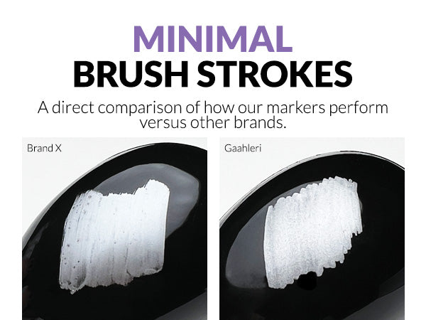 Gaahleri Metallic Marker – Dark Steel  (Set Of 2)