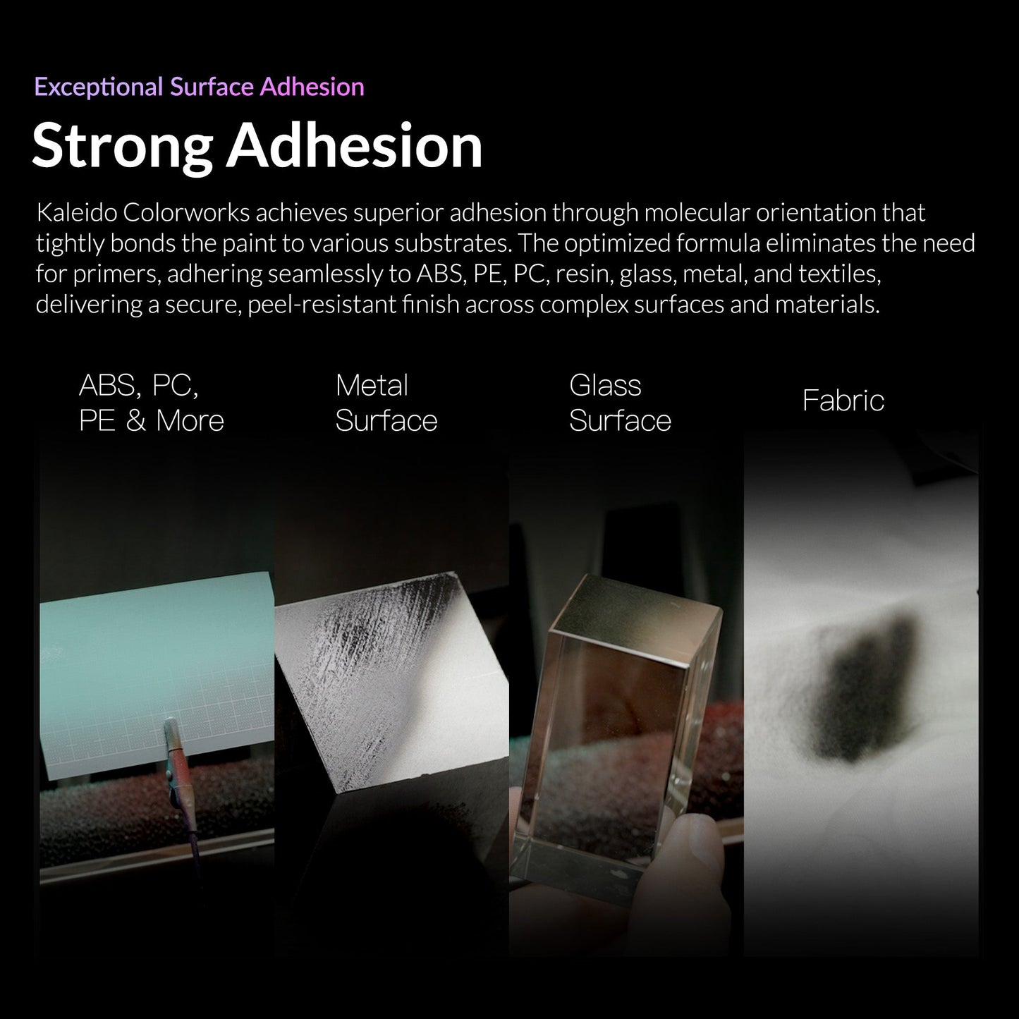 Kaleido Colorworks KM005 Stainless Steel 20 ml – Water-Based Metallic Acrylic Airbrush Paint