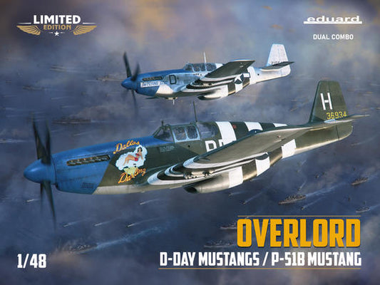Eduard 1/48 Overlord: D-Day Mustangs / P-51B Dual Combo 
