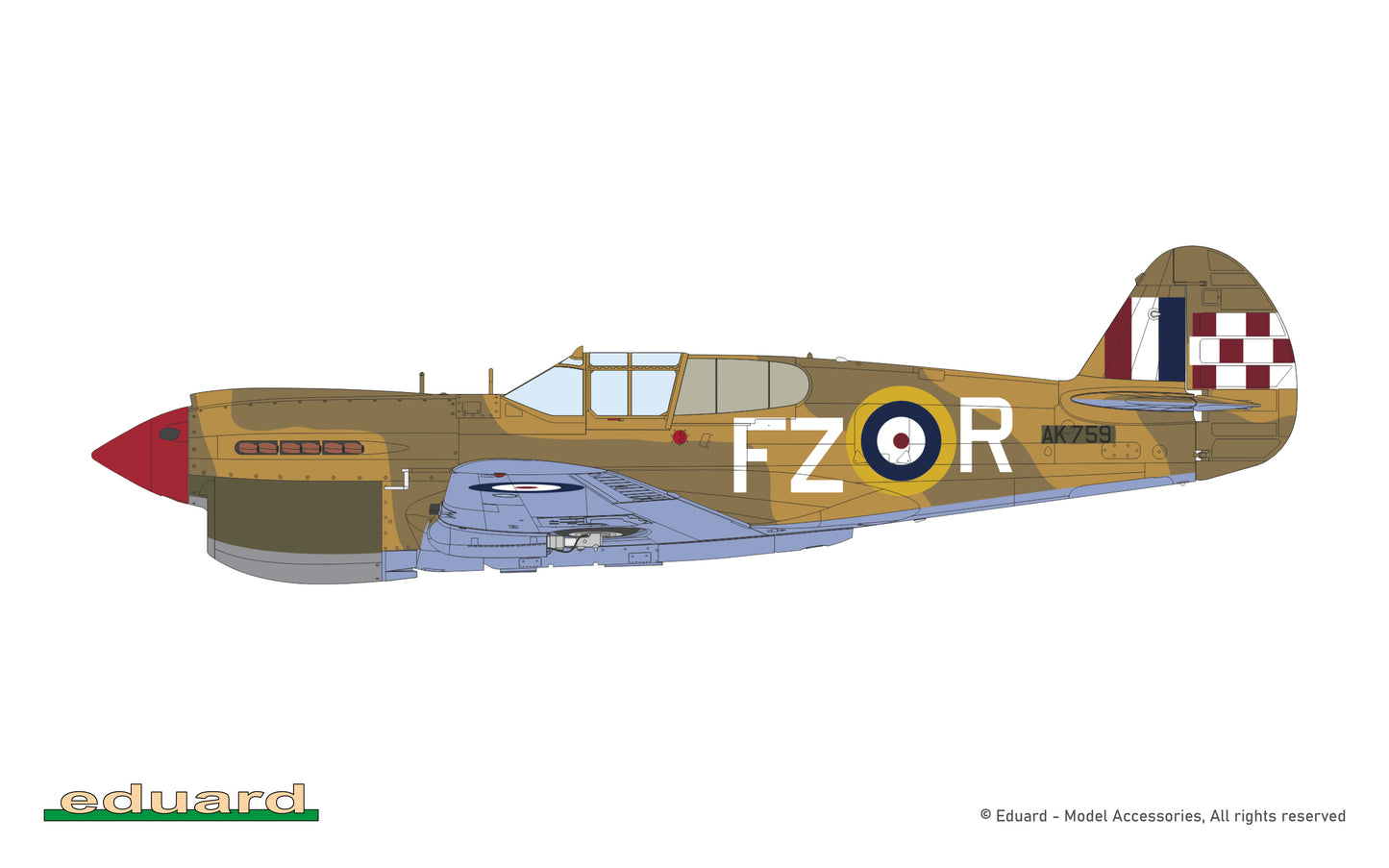 Eduard 1/48 Kittyhawk Dual Combo (Kittyhawk Mk.Ia (P-40E) and Kittyhawk Mk.IV (P-40N)
