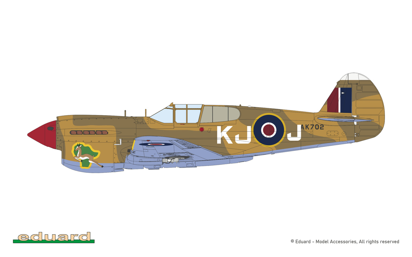 Eduard 1/48 Kittyhawk Dual Combo (Kittyhawk Mk.Ia (P-40E) and Kittyhawk Mk.IV (P-40N)
