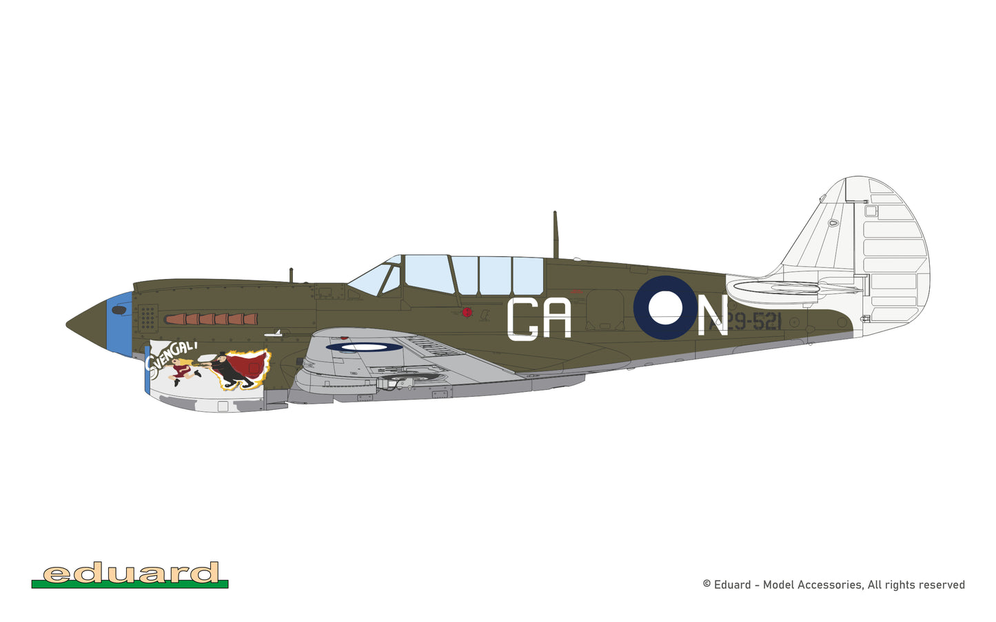 Eduard 1/48 Kittyhawk Dual Combo (Kittyhawk Mk.Ia (P-40E) and Kittyhawk Mk.IV (P-40N)