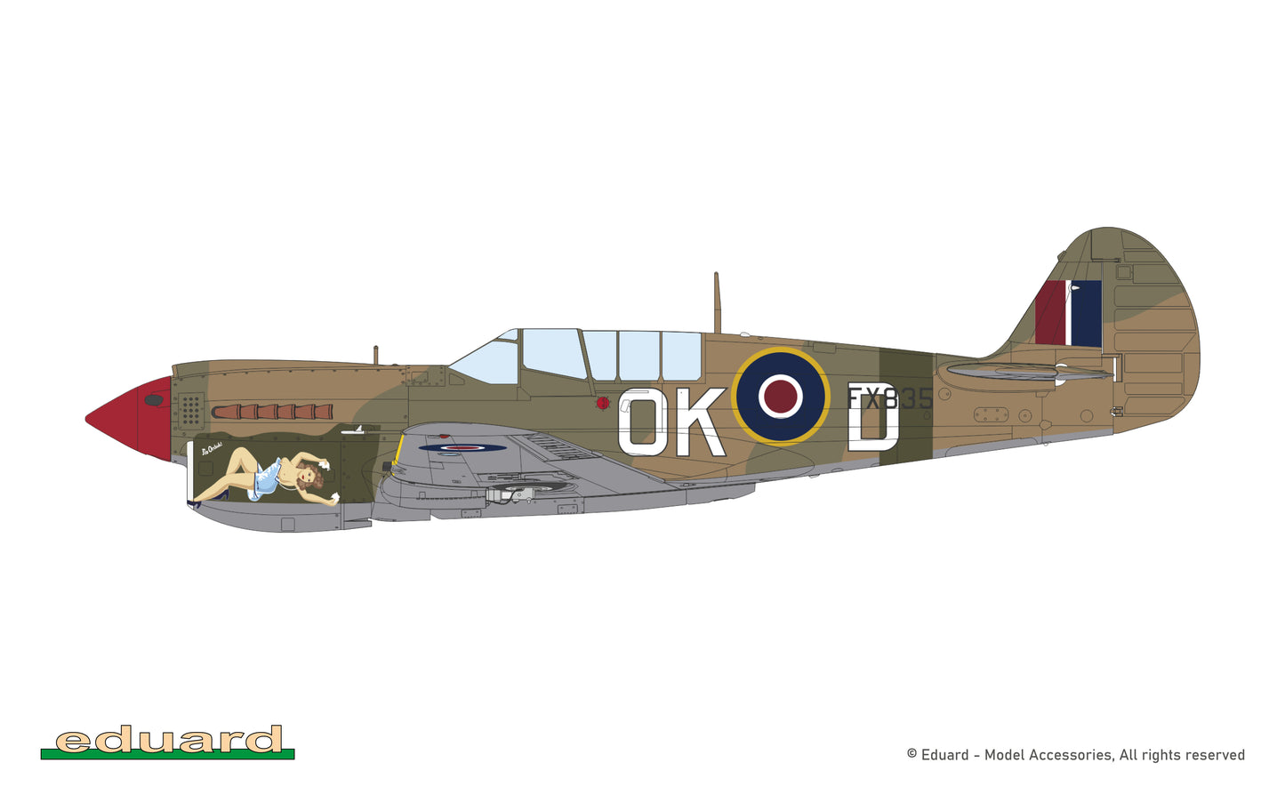 Eduard 1/48 Kittyhawk Dual Combo (Kittyhawk Mk.Ia (P-40E) and Kittyhawk Mk.IV (P-40N)