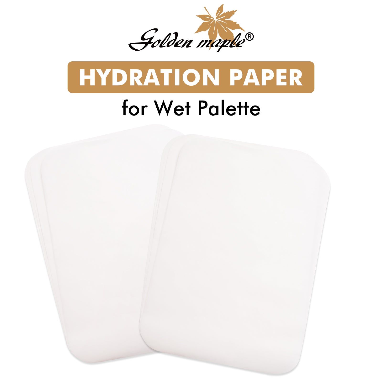 Hydration paper sheet for wet palette — porous paper for keeping acrylic paints moist and workable while painting miniatures and scale models.