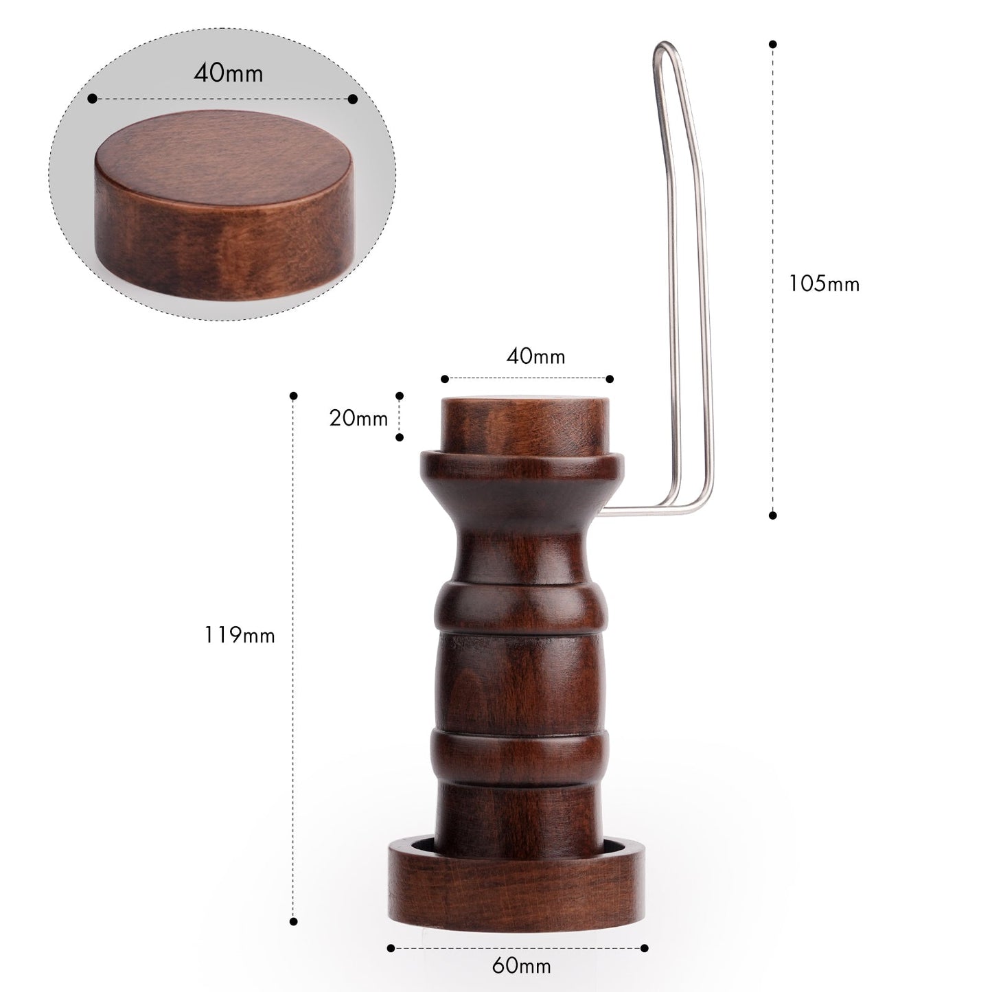 Golden Maple  Miniature Painting Holder, Painting Handle for Miniautre Painting