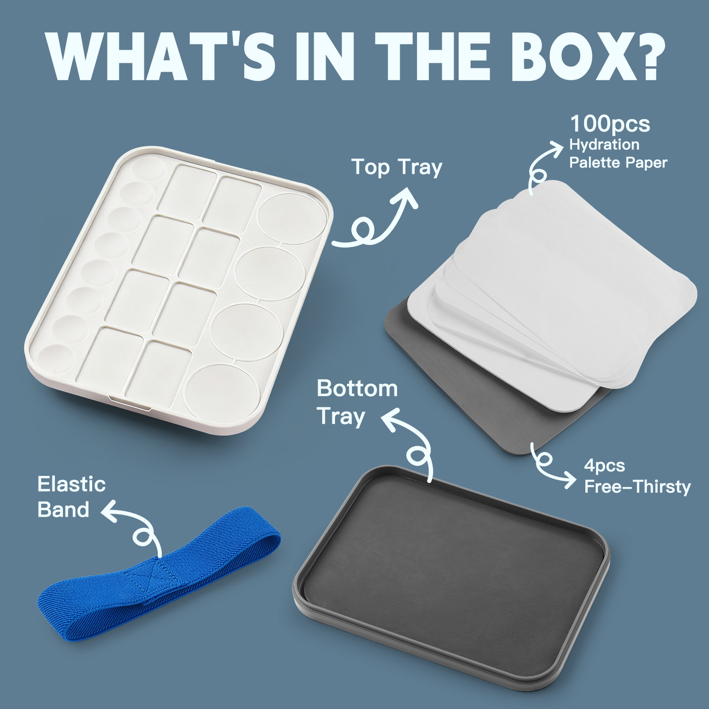 Golden Maple 2 in 1 Wet Palette Kit for Miniature Painting