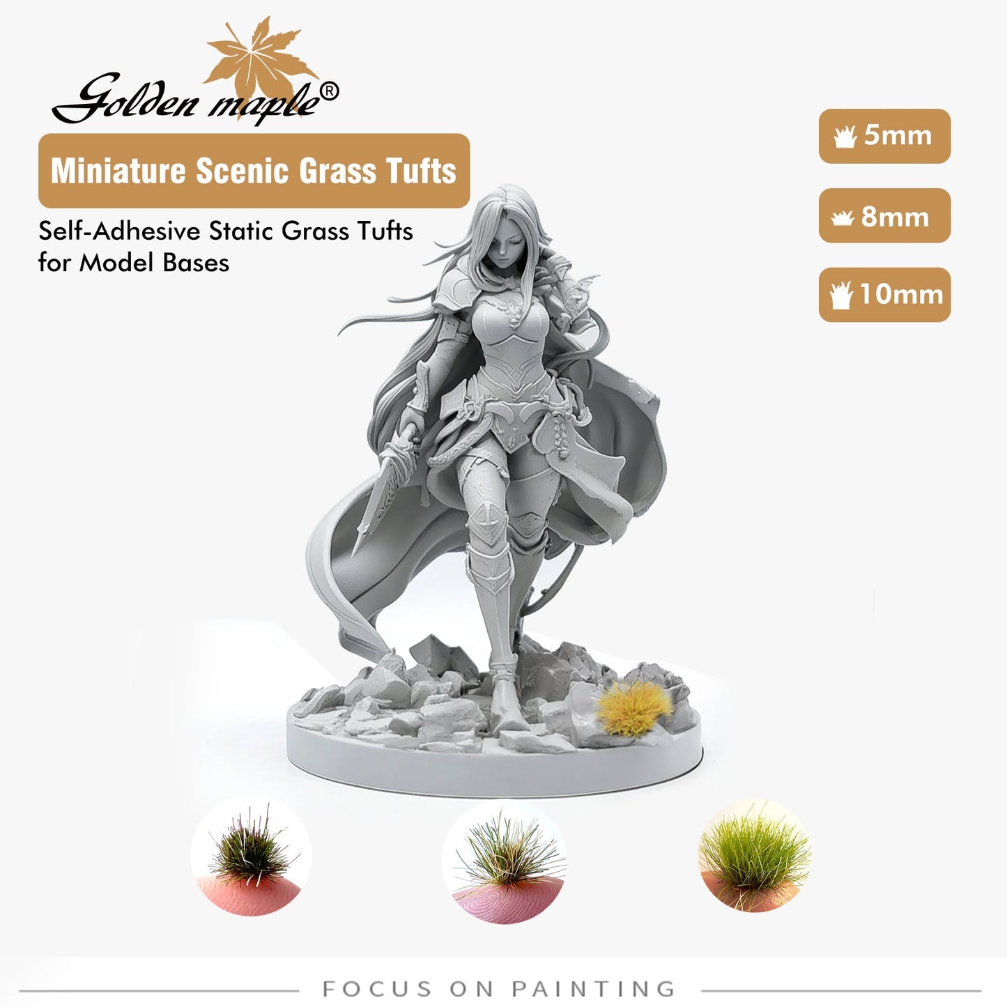 Golden Maple Miniature Scenic Grass Tufts