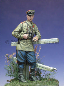 Alpine Miniatures 35013 WW2 Russian Tank Officer 1943-45 1/35
