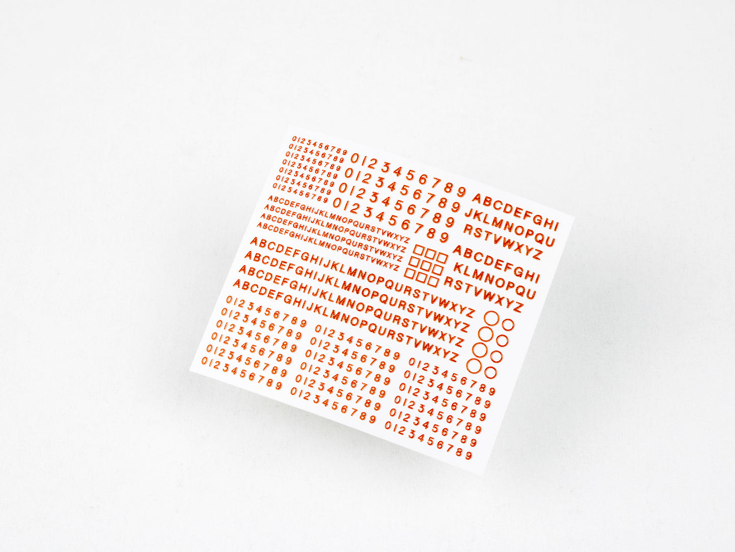 Red Fox Studio 1/35 Numbers & Letters for British AFV's Vol.01 RFSQS-35016