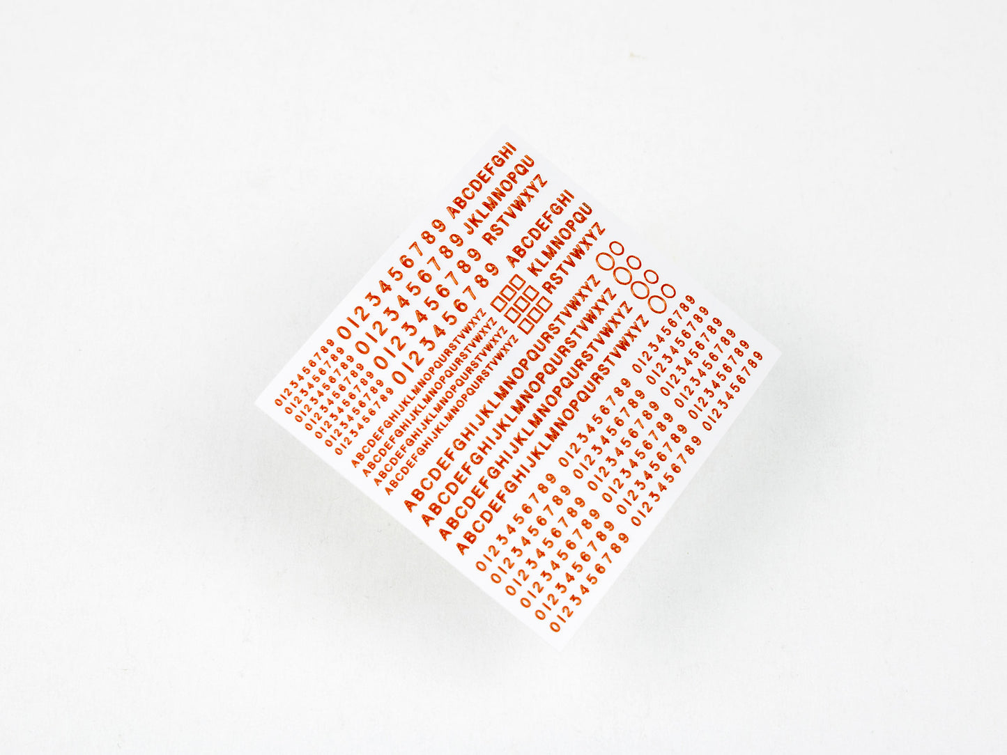 Red Fox Studio 1/35 Numbers & Letters for British AFV's Vol.01 RFSQS-35016