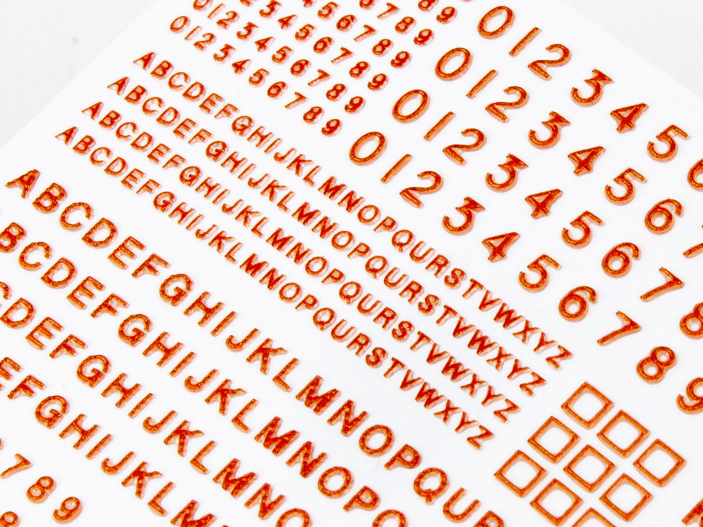 Red Fox Studio 1/35 Numbers & Letters for British AFV's Vol.01 RFSQS-35016