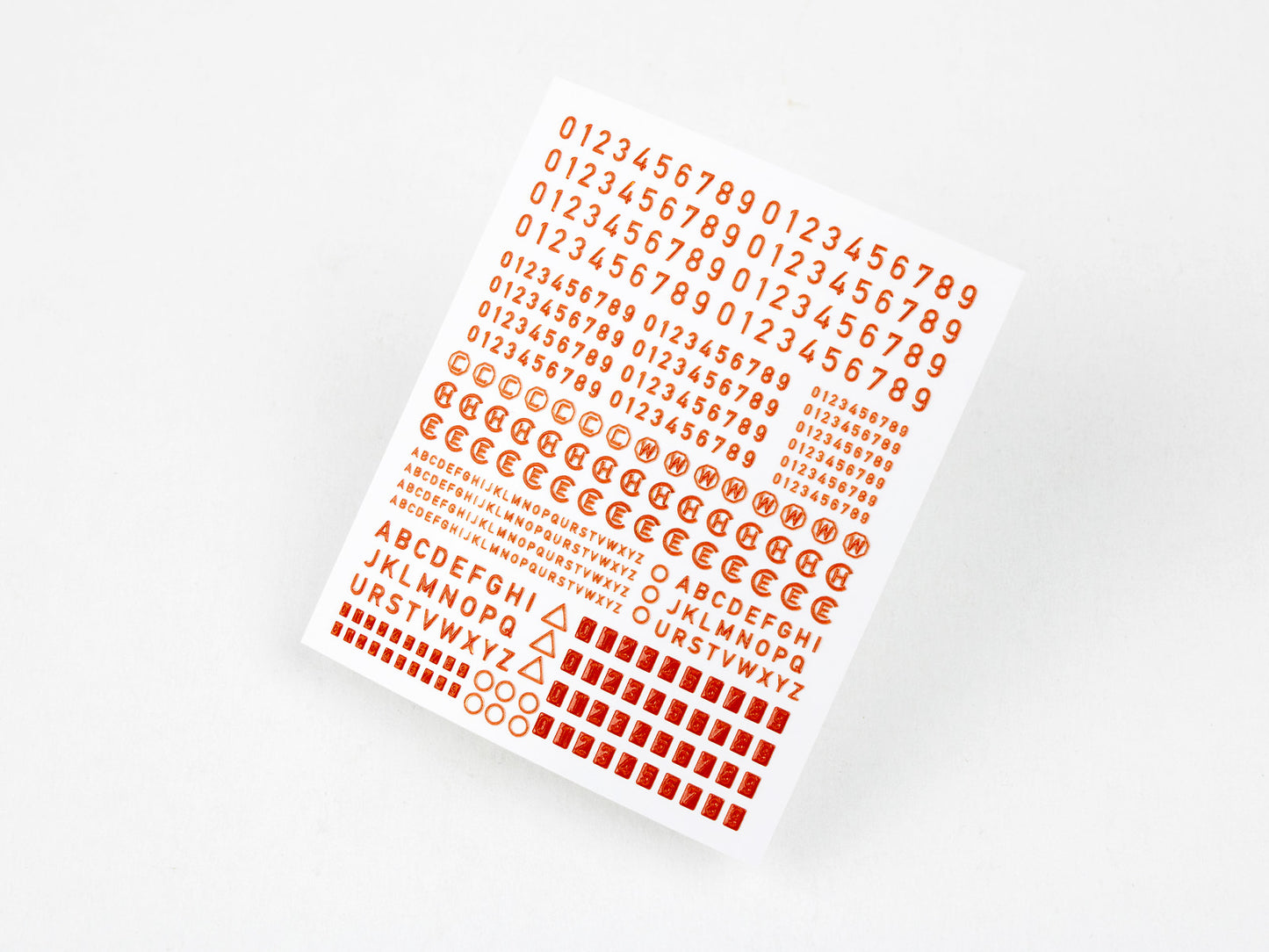 Red Fox Studio 1/35 Numbers & Letters for US AFV's Vol.01 RFSQS-35017