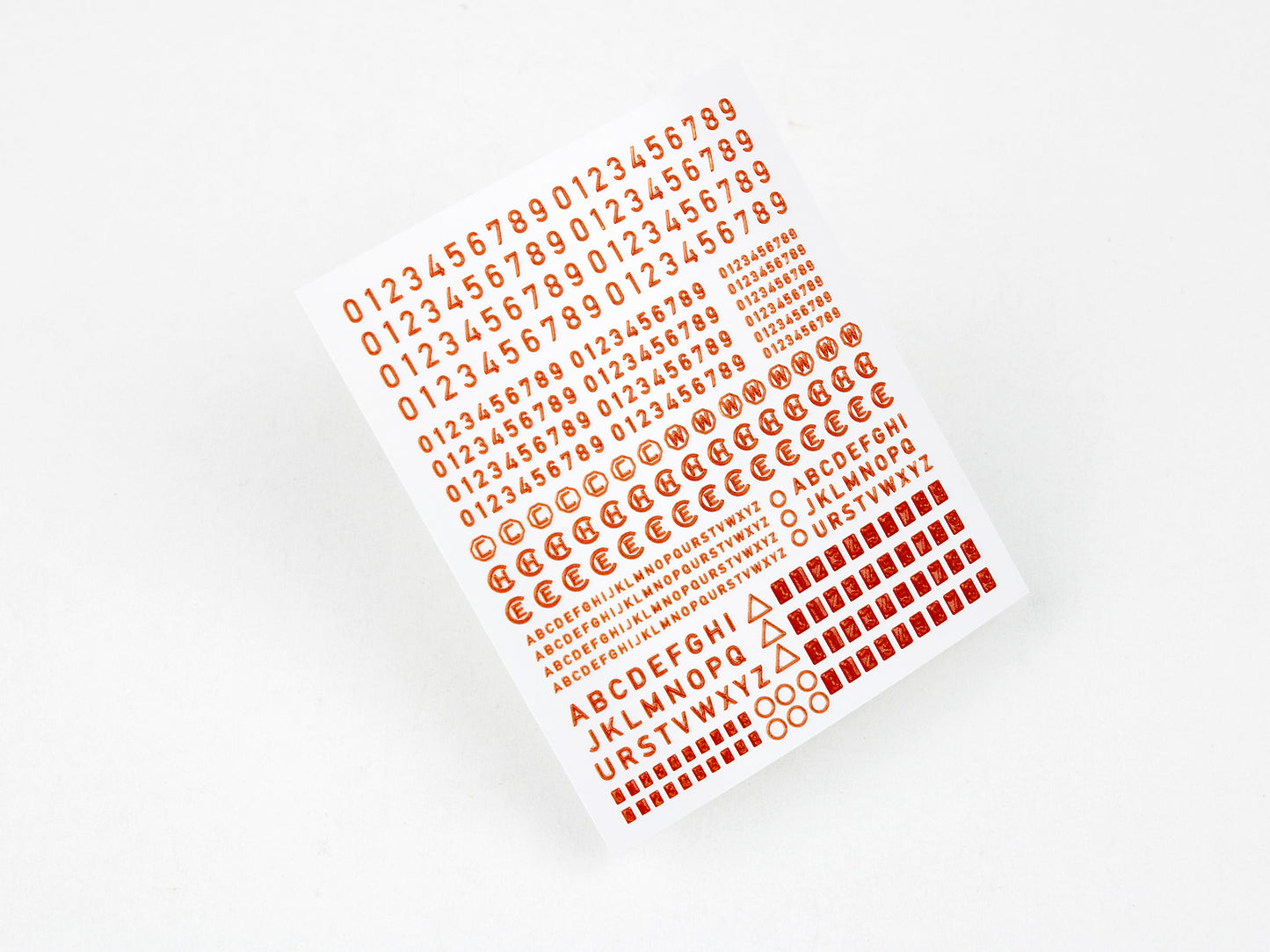 Red Fox Studio 1/35 Numbers & Letters for US AFV's Vol.01 RFSQS-35017