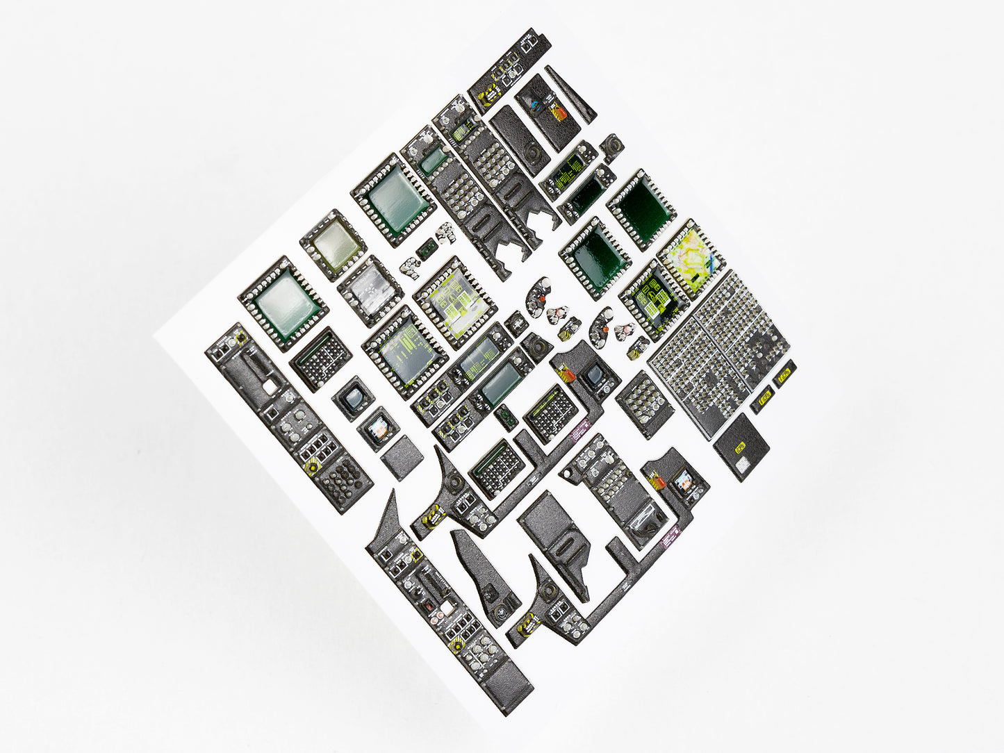 Red Fox Studio 1/35 Cockpit Set For Takom AH-64E Apache RFSQS-35025