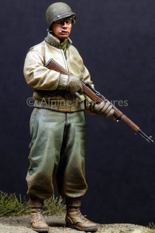 Alpine Miniatures 35110 WW2 US infantry Set (2 Figures)