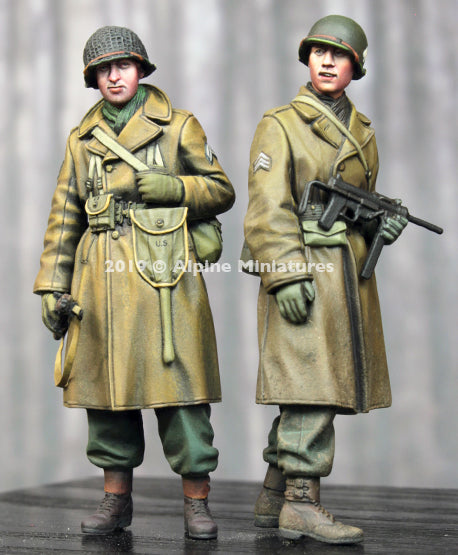 Alpine Miniatures 35261 WW2 US Infantry Winter Set (2 Figures) 1/35