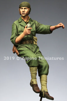 Alpine Miniatures 35270 US Tank Commander Summer 1/35