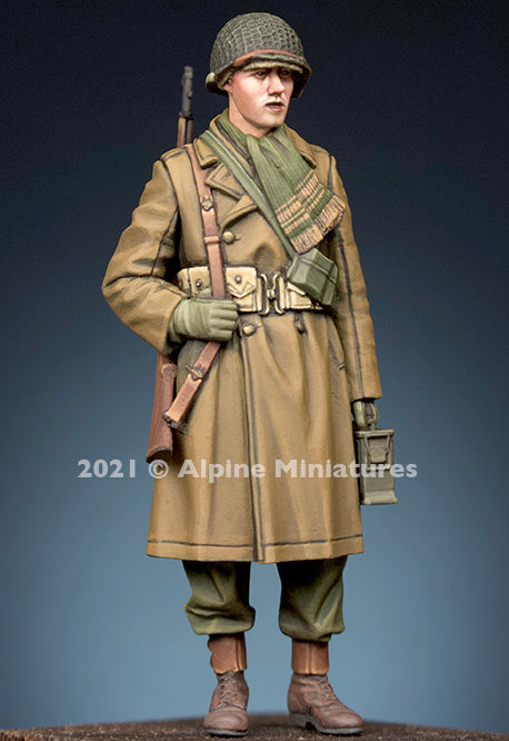 Alpine Miniatures 35294 WW2 US Ammo Carrier Winter 1/35