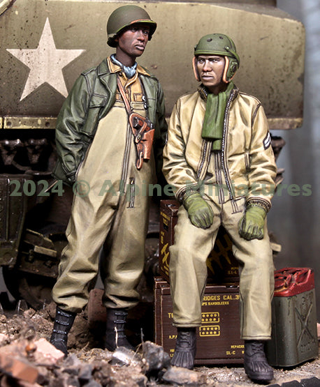 Alpine Miniatures 35320 US 761st Tank Battalion Set (2 Figures) 1/35