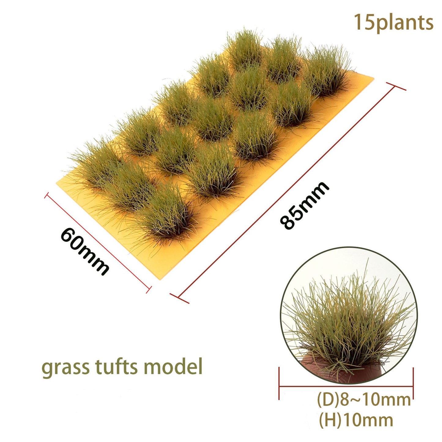 Golden Maple Miniature Scenic Grass Tufts