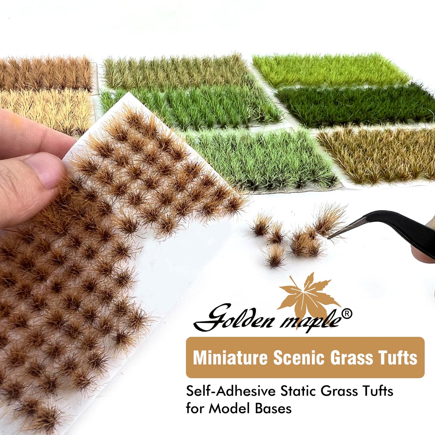 Golden Maple Miniature Scenic Grass Tufts