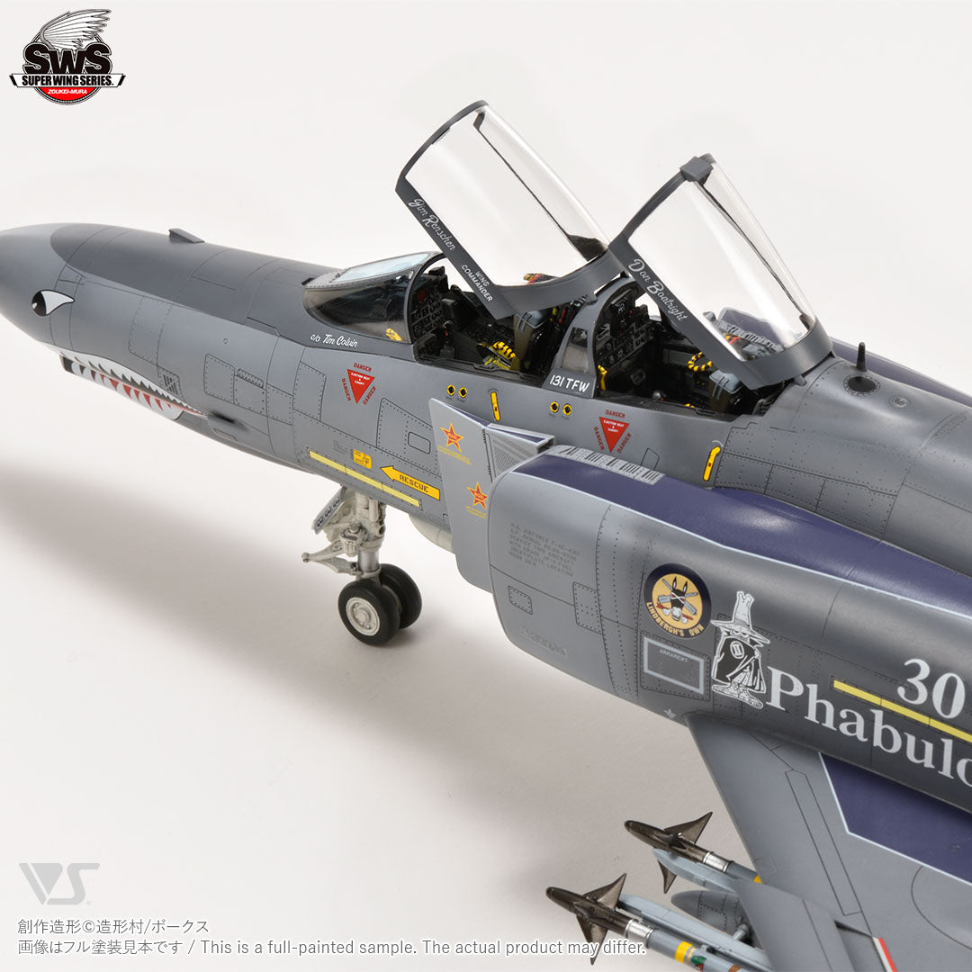 Zoukei Mura F4e late Phantom II Completed kit cockpit close up view