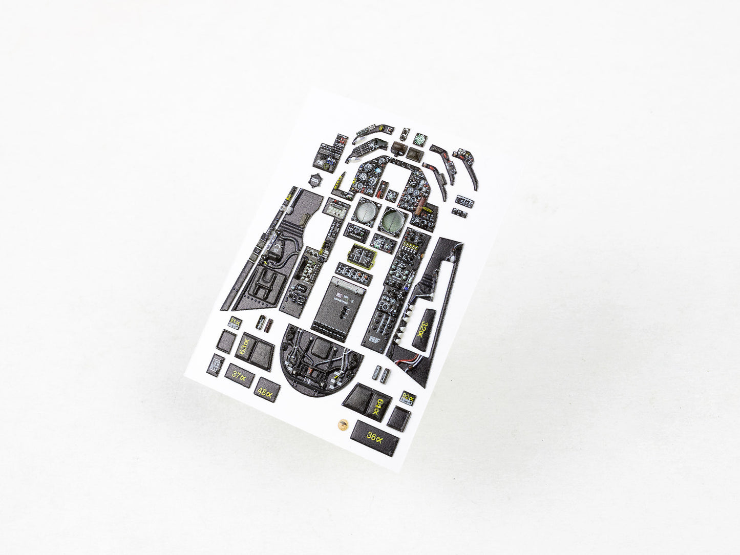 Red Fox Studio 1/48 Cockpit Set For Airfix Sepecat Jaguar GR.1/GR.1A RFSQS-48067