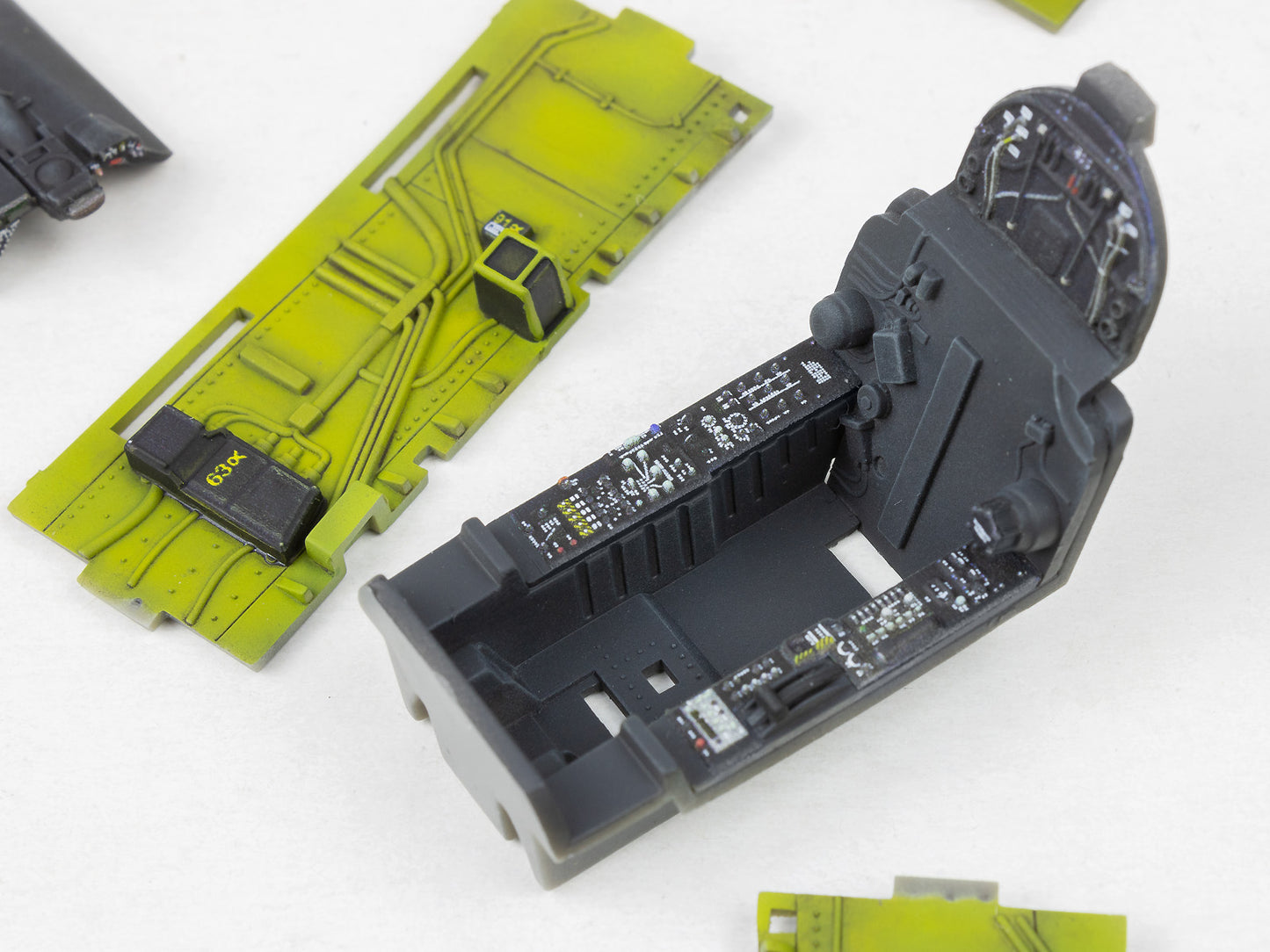 Red Fox Studio 1/48 Cockpit Set For Airfix Sepecat Jaguar GR.1/GR.1A RFSQS-48067
