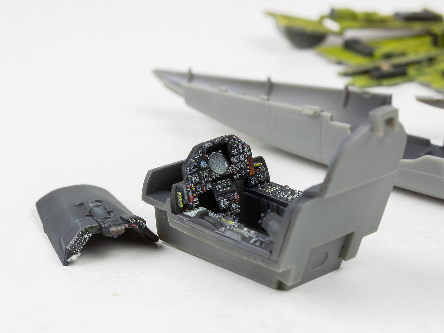 Red Fox Studio 1/48 Cockpit Set For Airfix Sepecat Jaguar GR.1/GR.1A RFSQS-48067