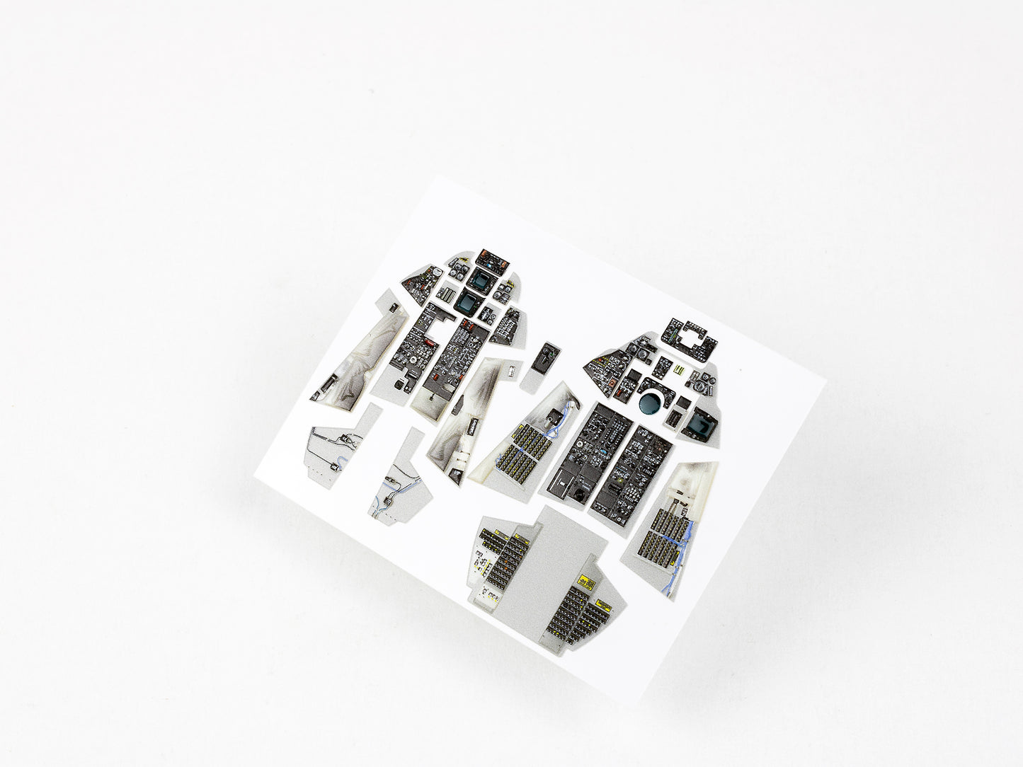 Red Fox Studio 1/48 Cockpit Set For Academy F-14A Tomcat (with all sidewalls) RFSQS-48097