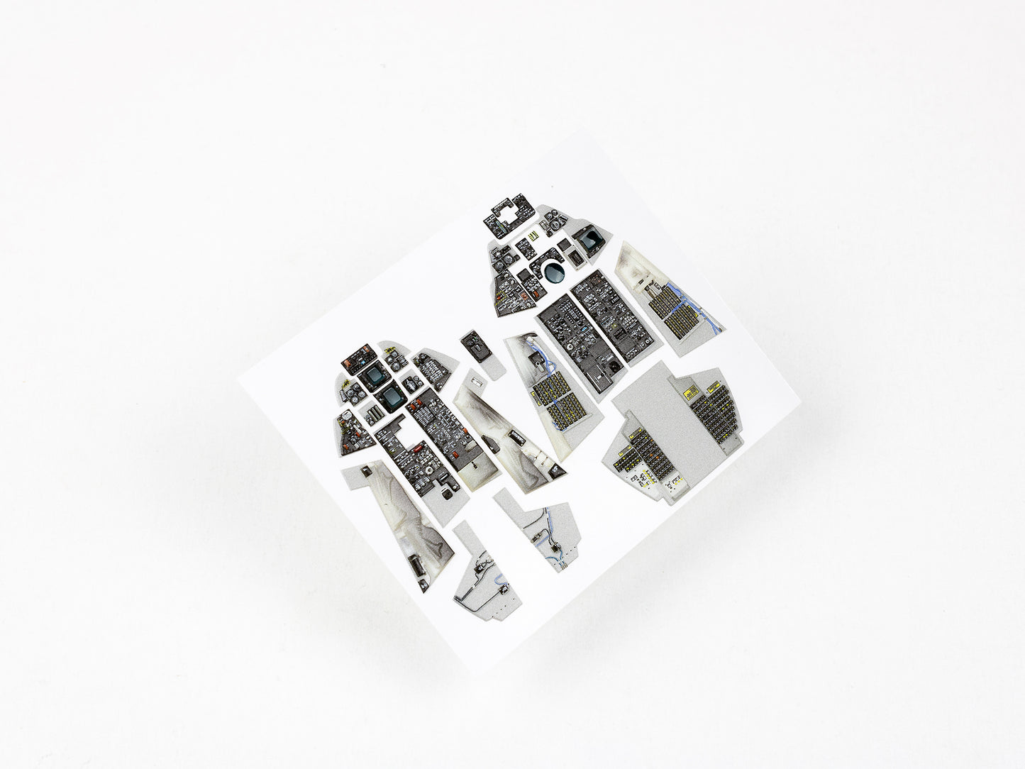 Red Fox Studio 1/48 Cockpit Set For Academy F-14A Tomcat (with all sidewalls) RFSQS-48097