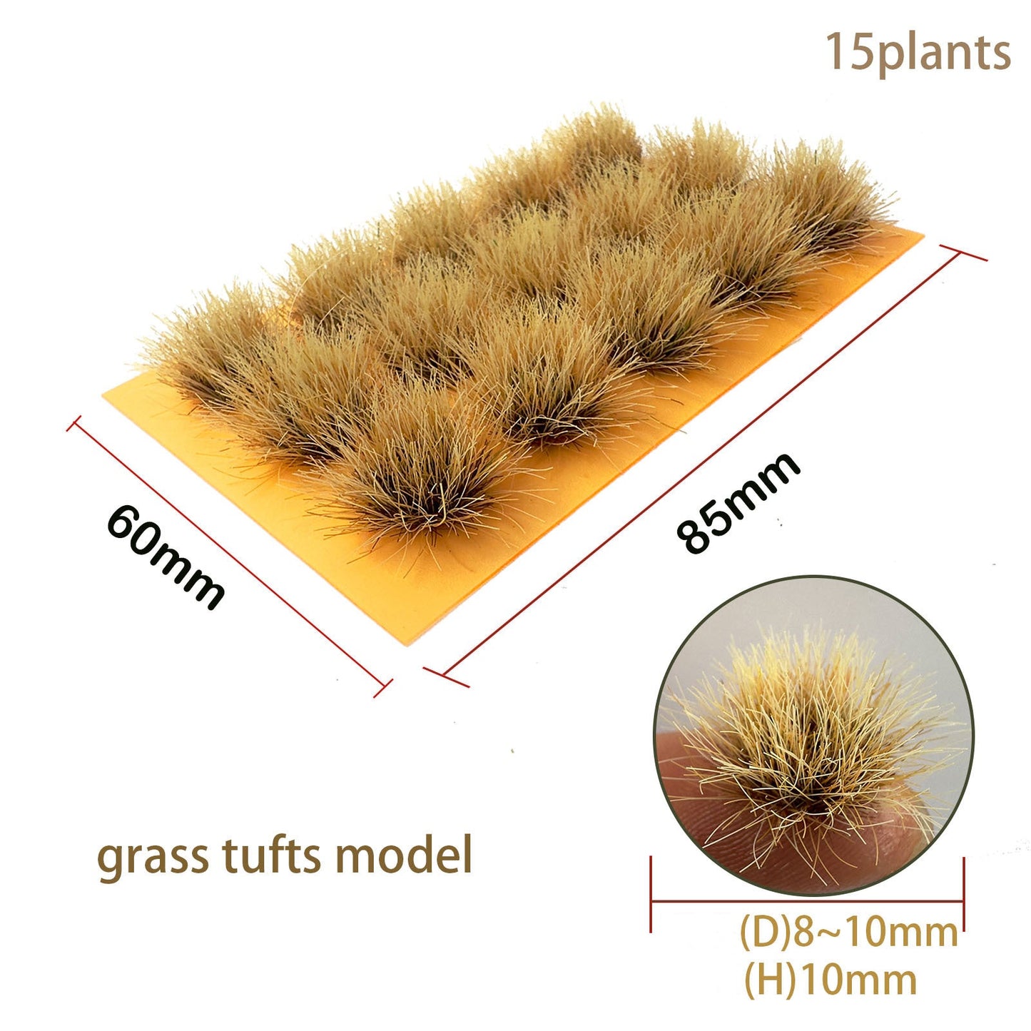 Golden Maple Miniature Scenic Grass Tufts