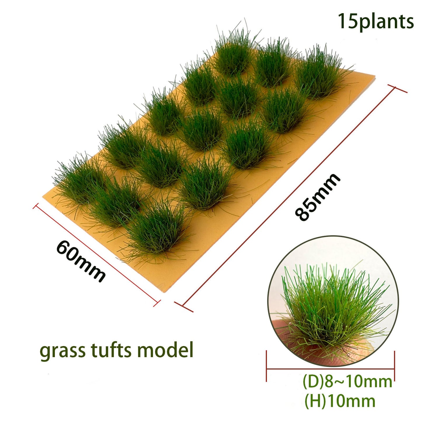 Golden Maple Miniature Scenic Grass Tufts