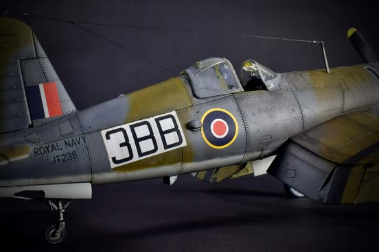 FAA Corsair Conversion Kit Scoop On Magic Factory 1/48 Corsair