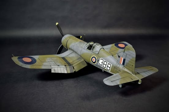 ScaleCraft Studios RivetWorks – Corsair FAA Intake Scoop Conversion Set