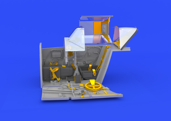 Eduard 1/32 Brassin Bf 109G-6 Cockpit Set For Revell
